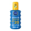 Nivea Sun Protect & Moisture Pump Spray 200ml - SPF20