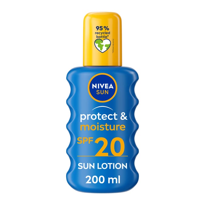 Nivea Sun Protect & Moisture Pump Spray 200ml - SPF20