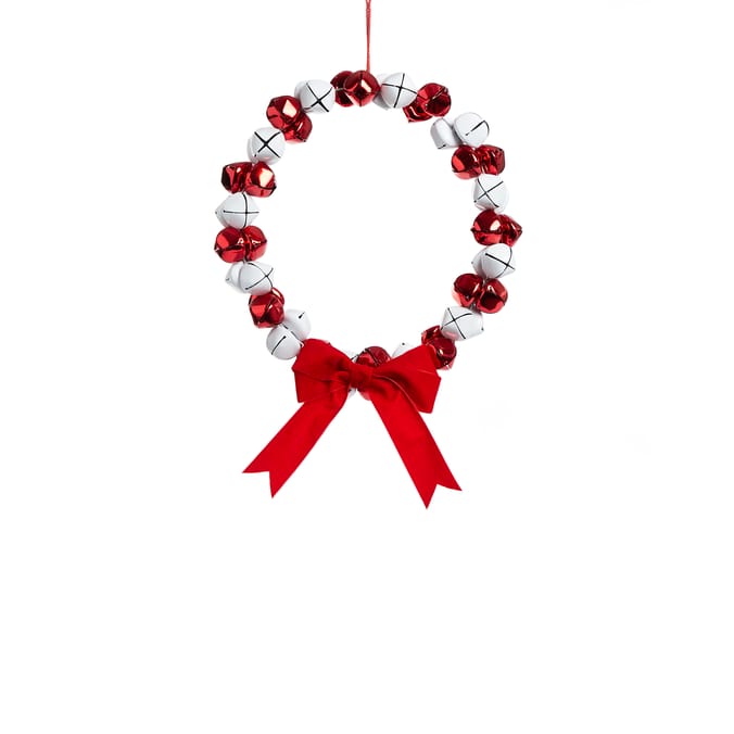 Festive Feeling Metal Bell Wreath
