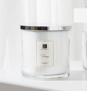 Wickford & Co Premium Scented Candle 2.2kg - Peony