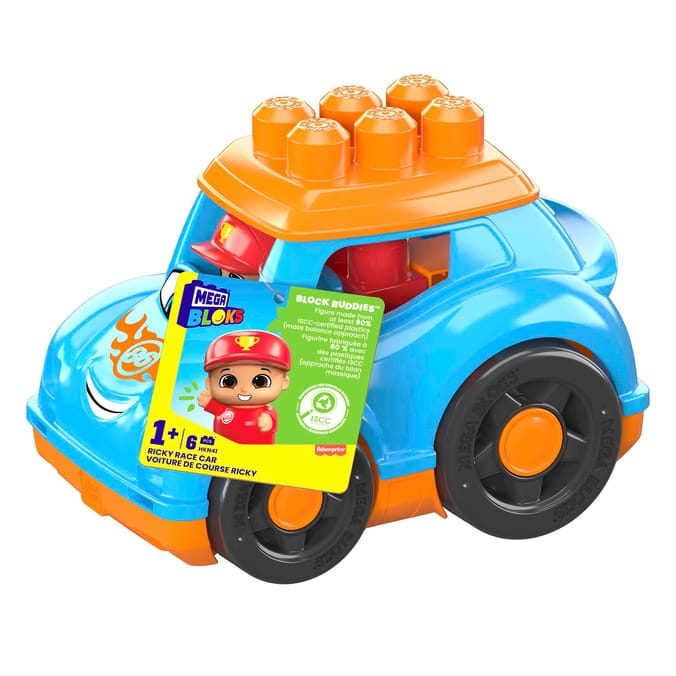 Mega Bloks Ricky Race Car