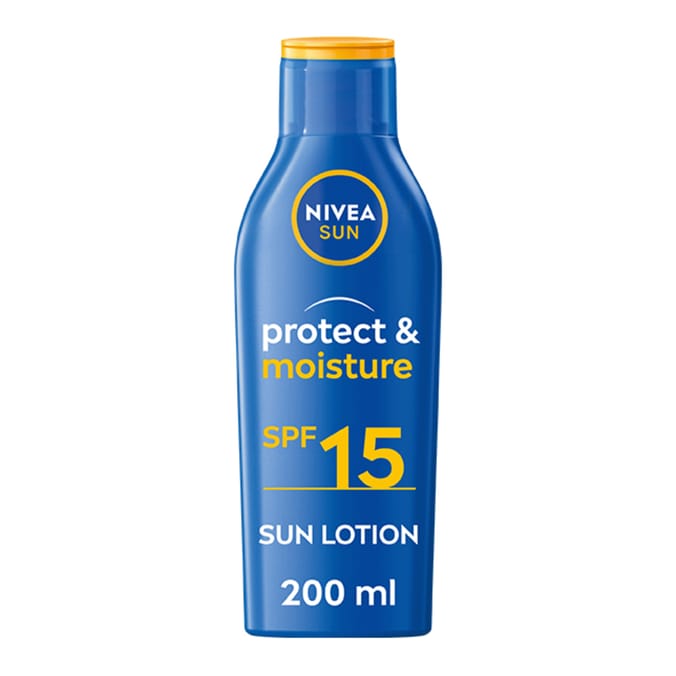 Nivea Sun Protect & Moisture Sun Lotion 200ml - SPF15