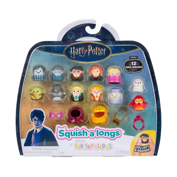 Squish-a-longs Harry Potter Mini-Squish + Accessory 12 Pack