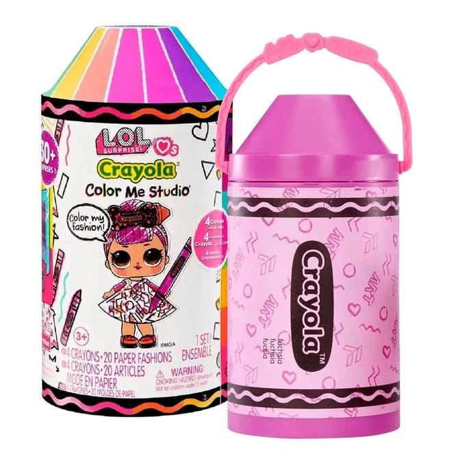 LOL Surprise Crayola Colour Me Studio Fashion Doll Crayon Pack