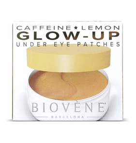 Biovene Glow-Up Hydrogel Eye Patches 60 Pack - Caffeine & Lemon