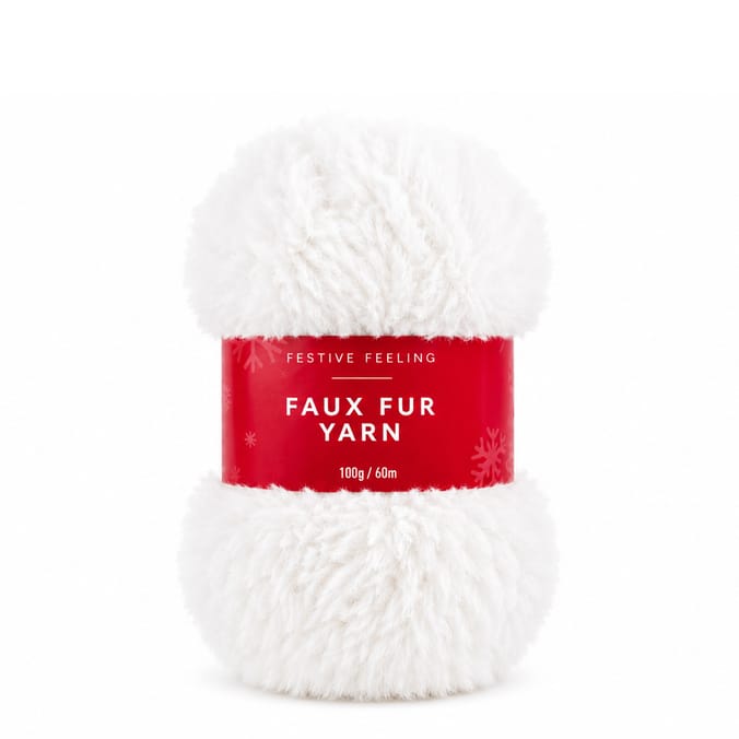 Festive Feeling Faux Fur Yarn 100g