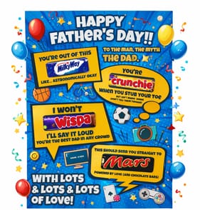 Chocolate Poem - Happy Father's Day!!