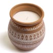 The Outdoor Edit Earthed Etched Citronella Candle 455g