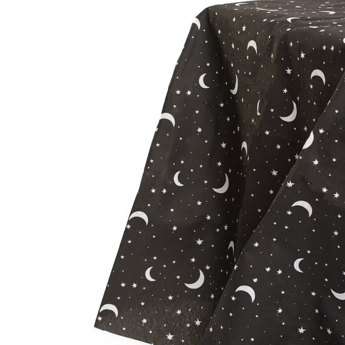 Haunted House Table Cover Linen Feel