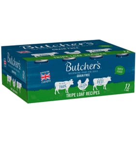 Butcher's Nourishing Food for Dogs Tripe Loaf Recipes 12 x 400g