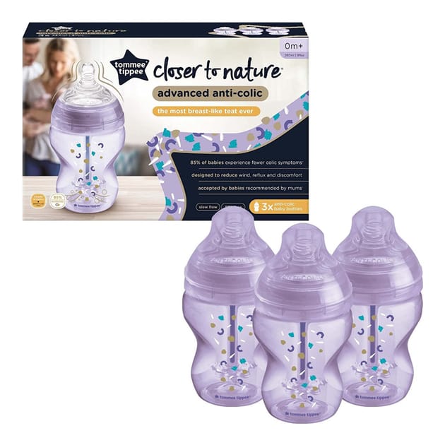 Tommee Tippee Closer To Nature Advanced Anti-colic Bottles Pack