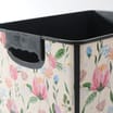 Floral Print Storage Box 17L - Lilac