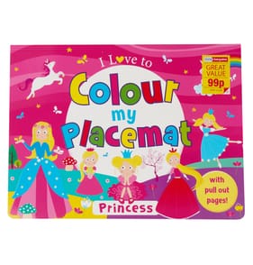 Colour My Placemat - Princess