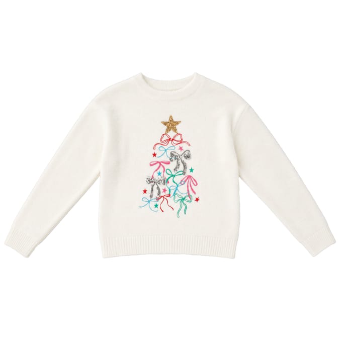 Originals Ladies Bow Christmas Jumper