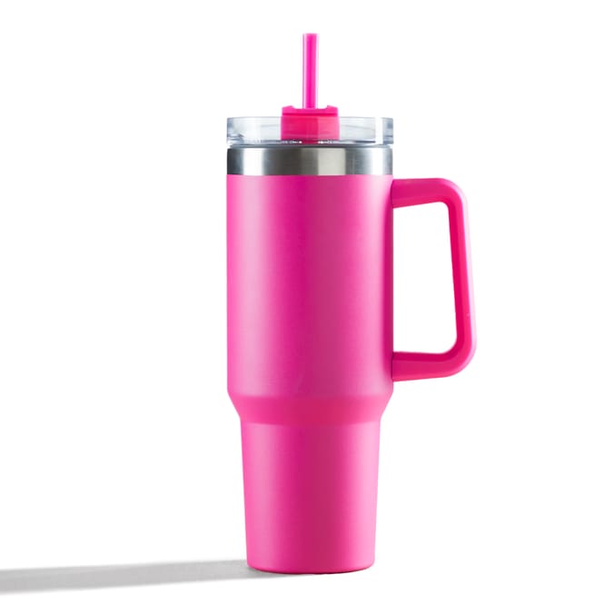 Hydrate Tumbler With Straw 1.2L | Home Bargains