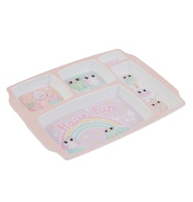  Scribble Pop Shop Kids 5 Section Meal tray - Have Fun