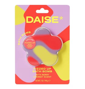 Daise Bath Bomb Fizzed Up 198g - Berry Sherbet Scent