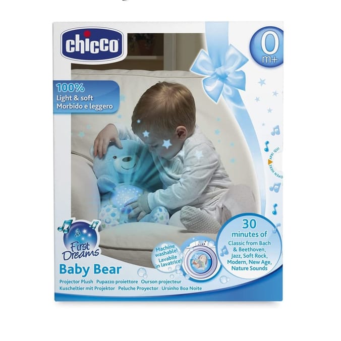 Chicco First Dreams Baby Bear Projector Plush