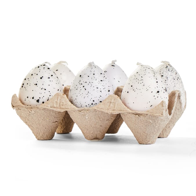 Easter Wishes Pack Of 6 Egg Candle