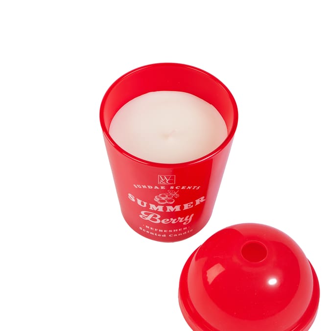 Sundae Scents Smoothie Scented Candle 220g - Summer Berry