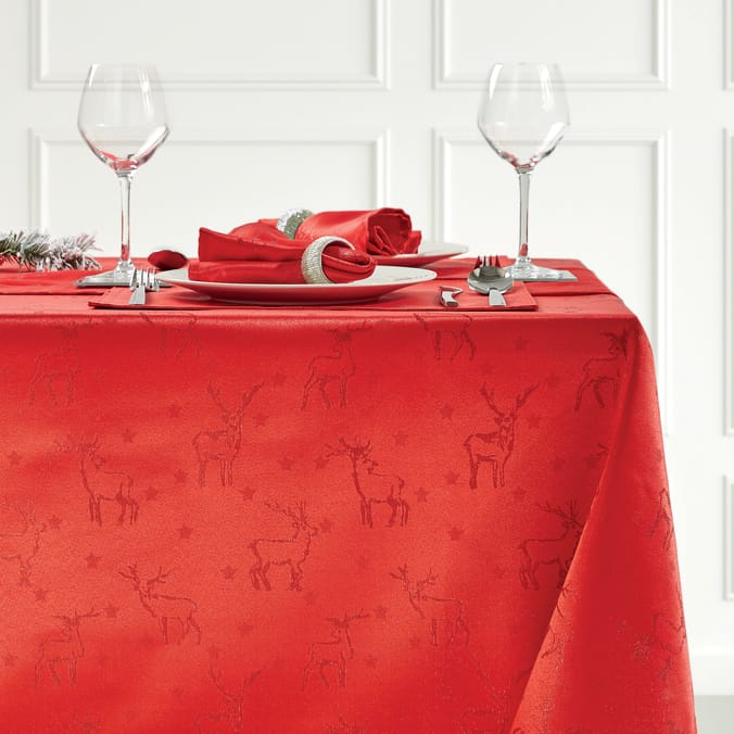 Jacquard Tablecloth 229x187cm