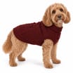 My Pets Cable Knit Jumper Burgundy