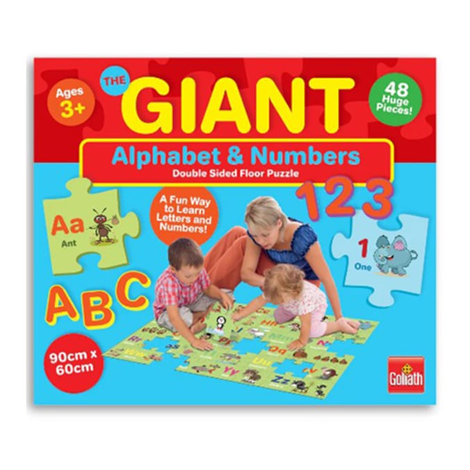 Giant 48PC Alphabet and Number Puzzle