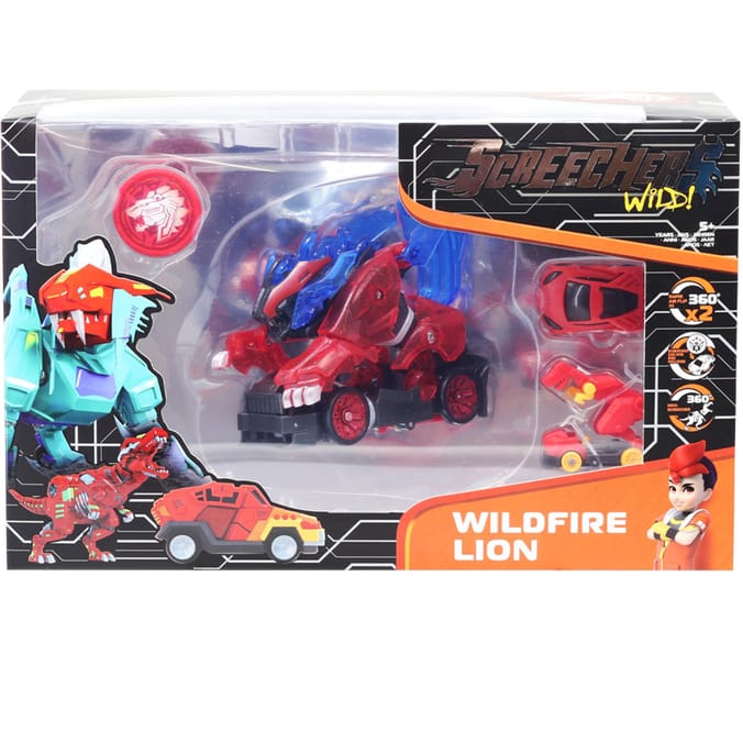 Screechers Wild - Wildfire Lion