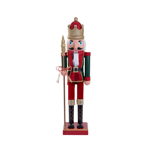 Festive Feeling 80cm Nutcracker Home Bargains