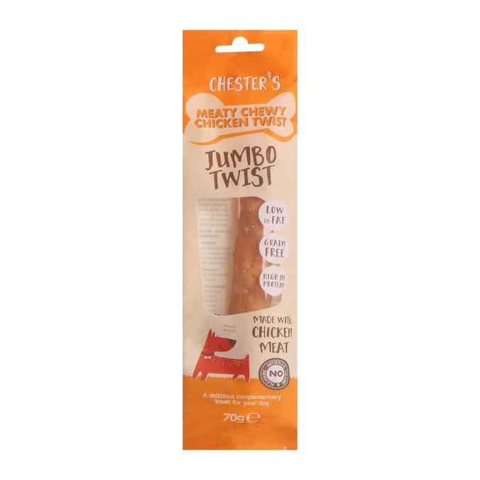 Chester's Meaty Chewy Jumbo Chicken Twist