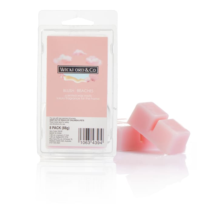 Wickford & Co Scented Wax Melts - Blush Beaches x2