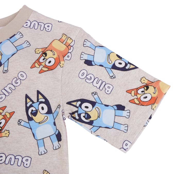 Bluey Top & Shorts Pyjama Set