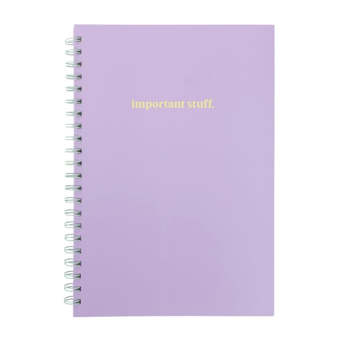 Ring bound A4 Notebook