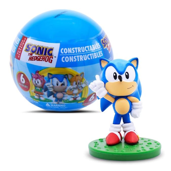 Sonic The Hedgehog Constructables Mini Figure Blind Capsule