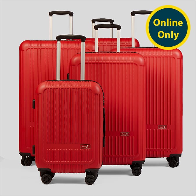 Super 5 Little Venice Hard Shell Set of 5 Suitcases 20",26",28",30" & 32"