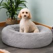 My Pets Faux Fur Round Bed