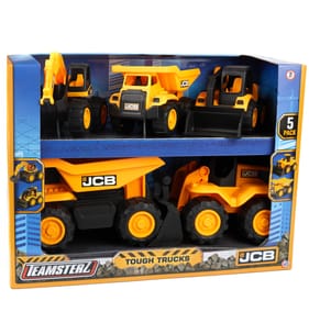 Teamsterz JCB Tough Tracks 5 Pack