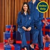 The Polar Express Ladies Navy Blue Pyjamas