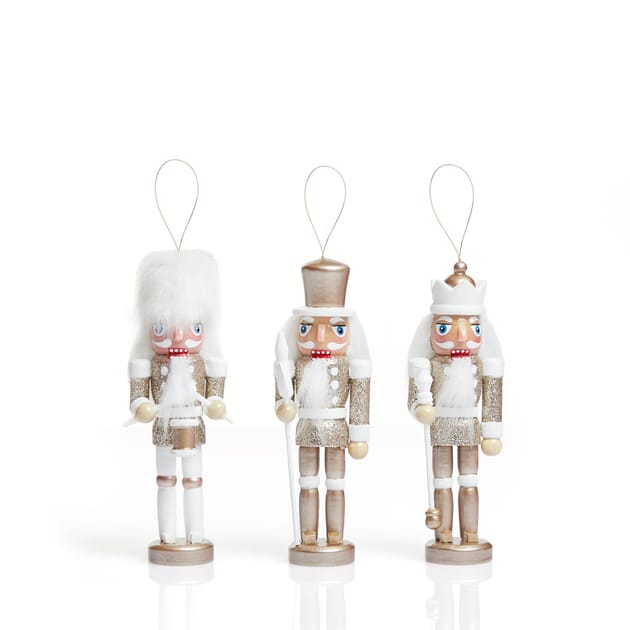 Festive Feeling 3 Nutcracker Decorations Home Bargains