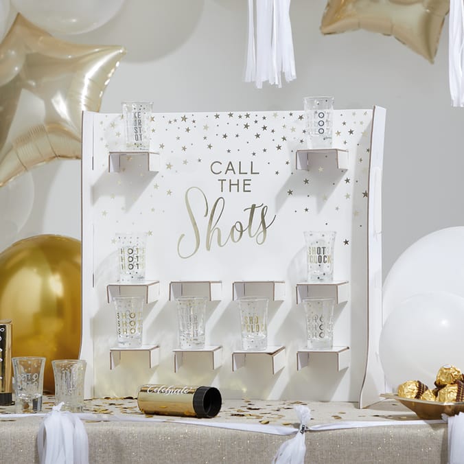 Let's Party Shot Wall