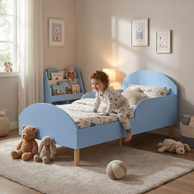Liberty House Toys  Toddler Bed - Coral Blue