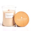 Crackle Wick Crackling Wooden Wick Medium Hourglass Scented Candle - Whipped Musk