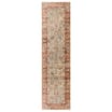 Asiatic Raja Border Runner RA04 - Cream/Red