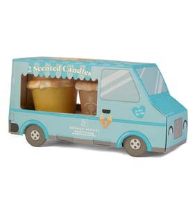 Wickford & Co Sundae Scents Ice Cream Set Scented Candles - Blue
