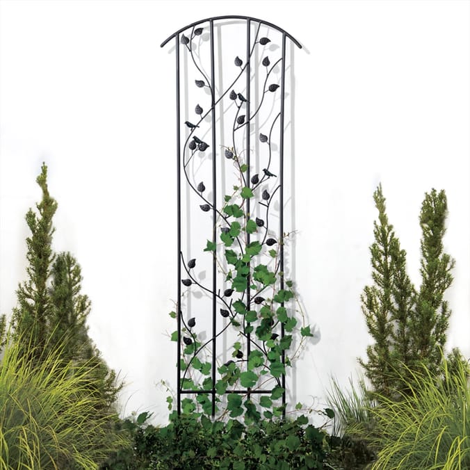 Jardin Large Metal Leaf Trellis