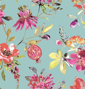 Melgrano Soft Wallpaper 90520 - Teal