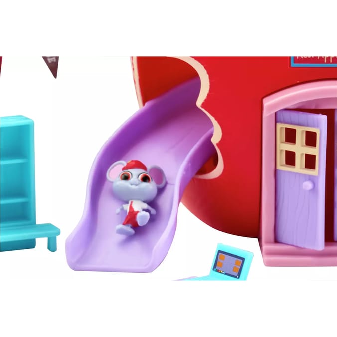 Mouse In The House Red Apple Schoolhouse Playset