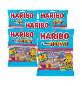 Haribo Share The Happy 11 Mini Bags 176g x5