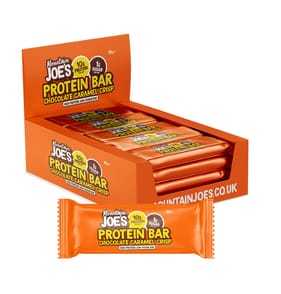Mountain Joe's Chocolate Caramel Crisp Protein Bar 35g x12