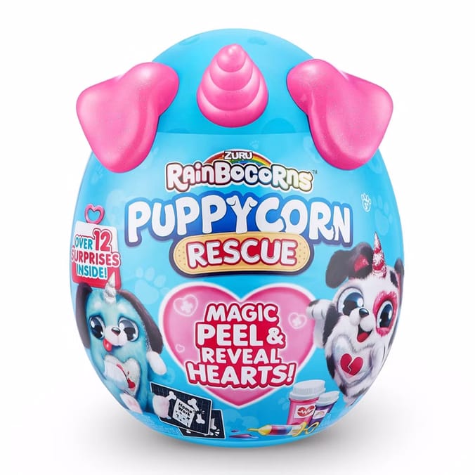 Rainbocorns Puppycorn Rescue Surprise Collectible Dog Plush Animal